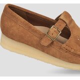 Clarks Originals Čevlji Derby WALLABEE T BAR Kostanjeva | Shoptok.si