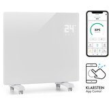 Klarstein Bornholm Single Smart, konvekcijska grijalica, 1000 W, kontrola primjene, bijela | shoptok.hr