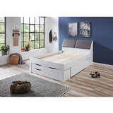Mömax Postelja Maxi, S Predali, Bela, 140x200 | Shoptok.si