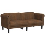  2-dijelni set sofa smeđi baršunasti | Eponuda.com
