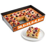 KADAX Pravokotni pekač za torte s premazom proti prijemanju 30x25x6, (5000354158) | Shoptok.si