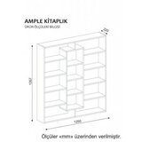 Woody Fashion polica za knjige Ample Birch Wenge | ePonuda.com