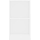  Polica za knjige bijela 40 x 24 x 75 cm od konstruiranog drva | Eponuda.com