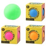 Ozzo Squeezy stressball, gumena igračka, lopta, 6,5cm, miks | ePonuda.com