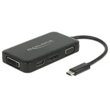 63929 laptop dock /port replicator USB 2.0 Type-C Black