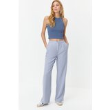 Trendyol Light Blue Wide Leg Trousers | Shoptok.si