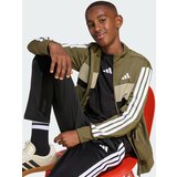 Adidas Športna trenirka 'Seasonal Essentials Tiberio' oliva / črna / bela | Shoptok.si