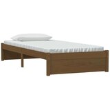  Za krevet od masivnog drva boja meda 90 x 190 cm 3FT mali | shoptok.hr