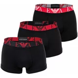 Emporio Armani Underwear Set 3 parov boksaric 111357 4F715 38121 Črna