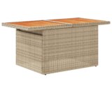  7-dijelni set vrtnih sofa od poliratana s jastucima bež Beige and grey | Shoptok.si