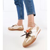 Gemre Beige sneakers with colorful laces Bekki | shoptok.hr