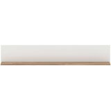 Modern Living Stenska Polica Marlow, Bela, Barva Hrasta | Shoptok.si