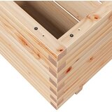  Vrtna sadilica 90 x 60 x 49,5 cm od masivne borovine | shoptok.hr