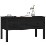  Klubska mizica črna 102x49x55 trdna borovina, (20711305) | Shoptok.si