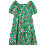 s.Oliver obleka 2130558 zelena D 98 | Shoptok.si