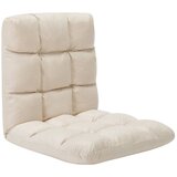 The Living Store Zložljiv stol / blazina krem iz mikro vlaken - Talni Stol, (21837043) | Shoptok.si