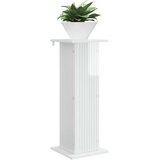  Stalak za biljke Bijela visokog sjaja 30 5 x 30 x 80 5 cm | shoptok.hr