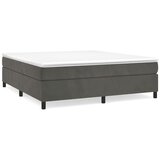 The Living Store Box spring postelja z vzmetnico temno siva 180x200 cm žamet - Box Spring Postelja, (21493540) | Shoptok.si