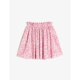 Koton Skirt Floral Elastic Waist Pleated Cene