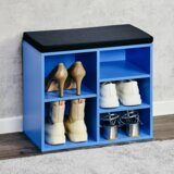Kesper KSP15960 mini cipelarnik plavi sa jastukom za sedenje 51.5 x 48 x 29,5 cm | ePonuda.com