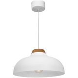 Viseći luster na sajli BURGOS 1xE27/60W/230V bela | Eponuda.com