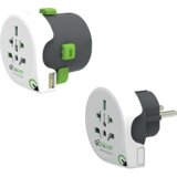 q2power Adapter, strujni, set, univerzalni + EU, USB, QDapter 360 USB | Eponuda.ba
