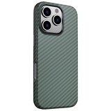 Swissten maskica SHELL MagStick za iPhone 16 PRO MAX carbon zelena | shoptok.hr