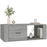  Stolić za kavu sivog hrasta 100x50,5x35 cm konstruirano drvo | shoptok.hr