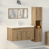  3-dijelni set kupaonskog namještaja käsityöläinen tammi | shoptok.hr