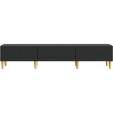 TV ormar 147 x 34,5 x 30 cm Crna Konstruirano drvo | shoptok.hr
