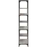  Regal za knjige boja sivog hrasta sonome 81x36x176 cm konstruirano drvo | shoptok.hr