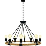  LED luster na lancu ROPE ARTHUR 8xE27/6W/230V | Eponuda.com