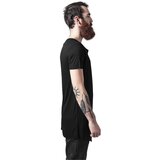 UC Men Black T-shirt with a long front zipper with an open brim | shoptok.hr