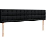  Otomanski krevet s madracem i LED crni 180x200cm od tkanine | shoptok.hr