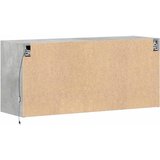  Zidni TV ormarić s LED svjetlima boja betona 100x31x45 cm | shoptok.hr