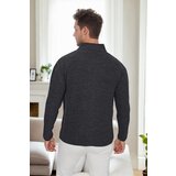 Dewberry 87095 Mens Knitwear Cardigan-ANTHRACITE | Eponuda.ba