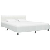  Okvir za krevet od umjetne kože bijeli 180 x 200 cm | shoptok.hr