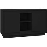  Komoda crna 102 x 35 x 60 cm od konstruiranog drva | Eponuda.com