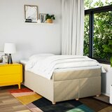  Krevet box spring s madracem krem 120 x 190 cm od tkanine | shoptok.hr