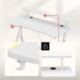 Huzaro Hero 1.9 Beli RGB Gaming sto 120x60cm | Eponuda.com