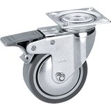 STABILIT Vrtljivo kolo Stabilit (premer kolesca: 75 mm, nosilnost: 50 kg, drsni ležaj, s ploščo in fiksacijo) Cene