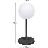 Kave Home LED vanjska svjetiljka s daljinskim upravljačem/s mogućnosti zatamnjivanja s USB ø 16 cm Dinesh – | shoptok.hr