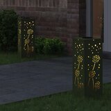 Solarna LED svjetlost za stazu 2 pcs Maslinasto zelena | shoptok.hr
