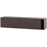 vtwonen Temno rjava TV omarica iz masivnega bora 200x45x44 cm Settle Down – Cene