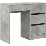 vidaXL Siva Pisalna Miza Betonsko siva Beton Standard Shranjevanje | Shoptok.si