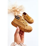 Boto Children's High-top Sneakers With A Zipper Camel Boone | ePonuda.com