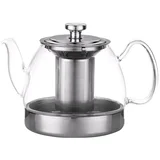 Čajnik, vrč s filtrom Bon Tea 1,2l / borosilikatno steklo, inox, (5000219129)