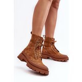 Boto Women's Trapper Lace-Up Boots Camel Gordts | ePonuda.com