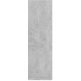  Zidne police 2 kom boja betona 50x15x50 cm konstruirano drvo | Shoptok.si