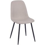XXXL Stol Mona, Bež, Črne Noge | Shoptok.si